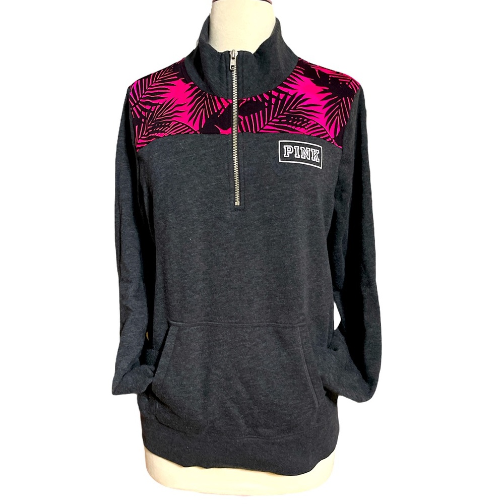 Victoria Secret PINK Quarter Zip Pullover
